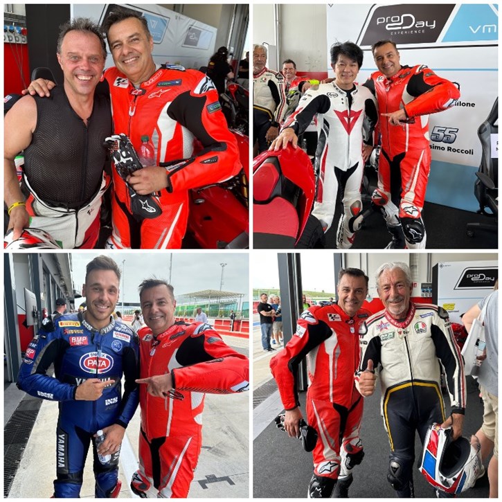 Capirossi, Harada, Canepa, Lucchinelli